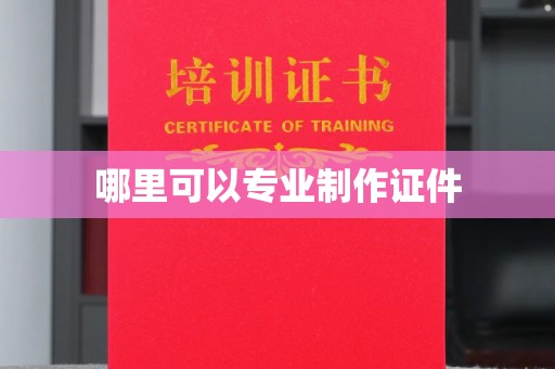 巴东哪里可以专业制作证件