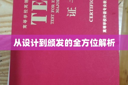 巴东从设计到颁发的全方位解析
