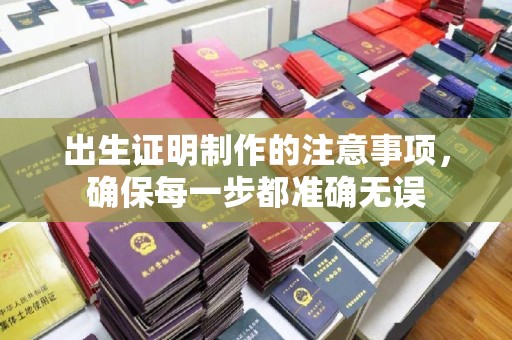 巴东出生证明制作的注意事项，确保每一步都准确无误