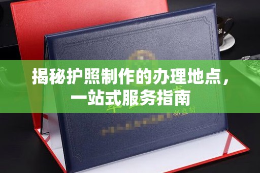 巴东揭秘护照制作的办理地点，一站式服务指南