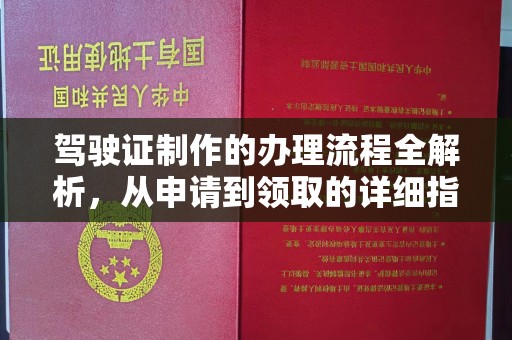 巴东驾驶证制作的办理流程全解析，从申请到领取的详细指南