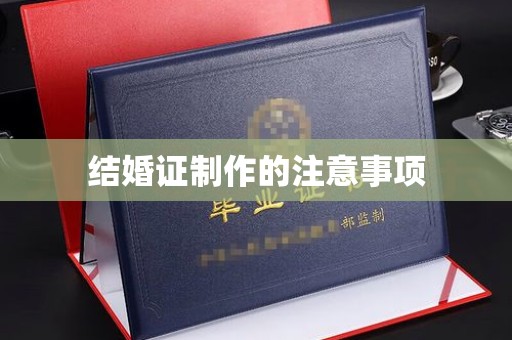 巴东结婚证制作的注意事项