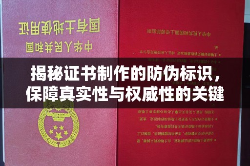 巴东揭秘证书制作的防伪标识，保障真实性与权威性的关键
